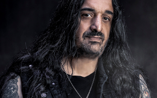 Guitarist Marios Iliopoulos from Nightrage