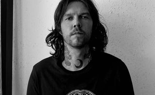 Guitarist Mathieu Vandekerckhove from Amenra