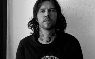 Guitarist Mathieu Vandekerckhove from Amenra