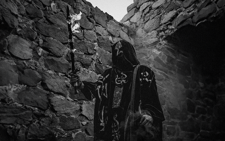 Guitarist Erik Andersson from Mephorash