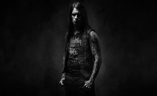 Vocalist and Guitarist Linus Öhrn from Siniestro