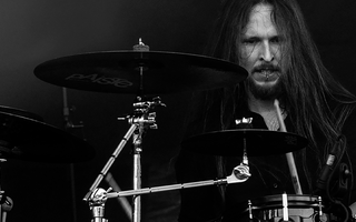 Drummer Fab Regmann from Décembre Noir, Antimatter & Sacrifire (among others)