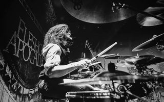 Drummer Eugene Ryabchenko from Fleshgod Apocalypse & Banisher (among others)