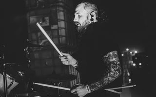 Drummer Kristoffer Lunden from Celestial Scourge, The Dark Nebula, Glimt, You Suffer, Son Of A Shotgun
