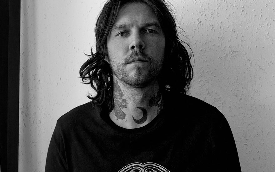 Guitarist Mathieu Vandekerckhove from Amenra