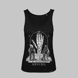 WOMEN’S JERSEY VEST • UNDER THE HAND OF BURNING MONKS